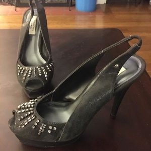 Embellished Peep Toes